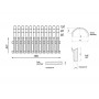 Płoty sztachetowe - standardowe wysokości